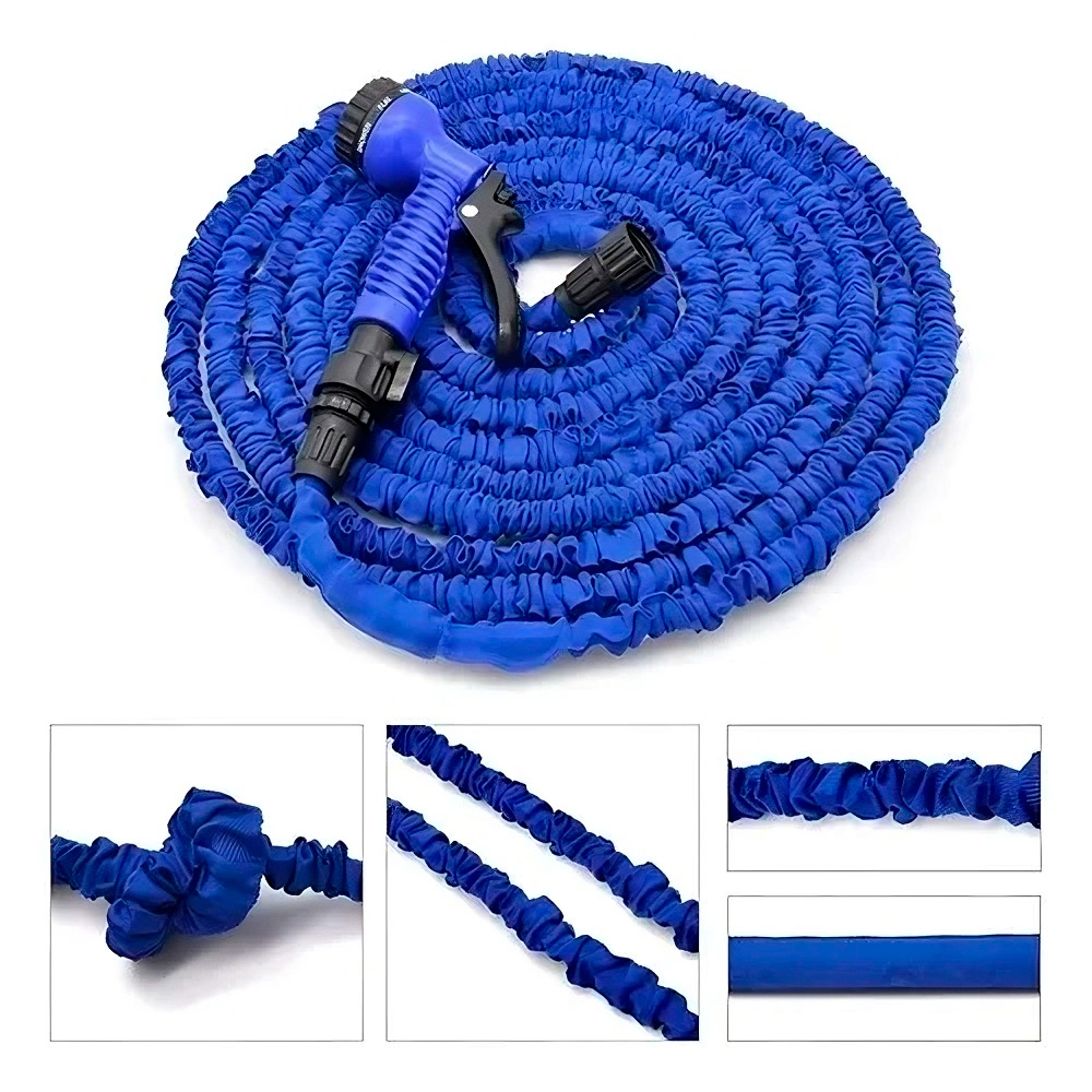 MANGUERA 45 METROS RETRACTIL EXPANDIBLE MULTIUSOS PARA JARDIN - 4