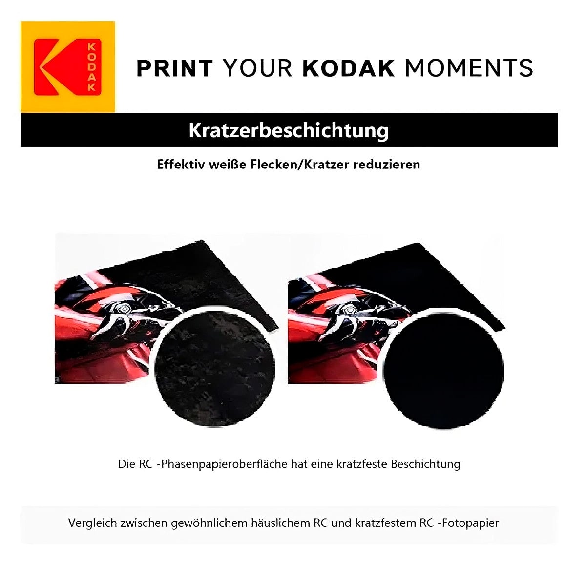 KODAK PAPEL FOTOGRÁFICO PREMIUM GLOSS 10 X 15CM 100UND - 5