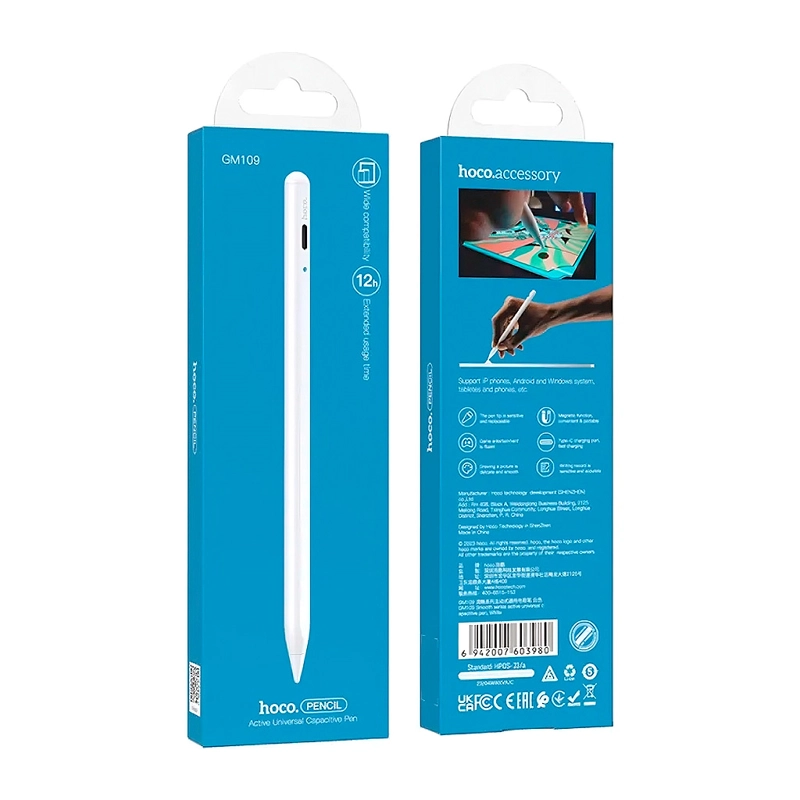 HOCO GM109 LÁPIZ TÁCTIL PEN TOUCH TABLET IPAD CELULARES - 5