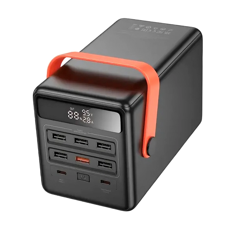 HOCO DB03 MAX POWER BANK CARGA RAPIDA 65W 100000 MAH CON LAMPARA - 1