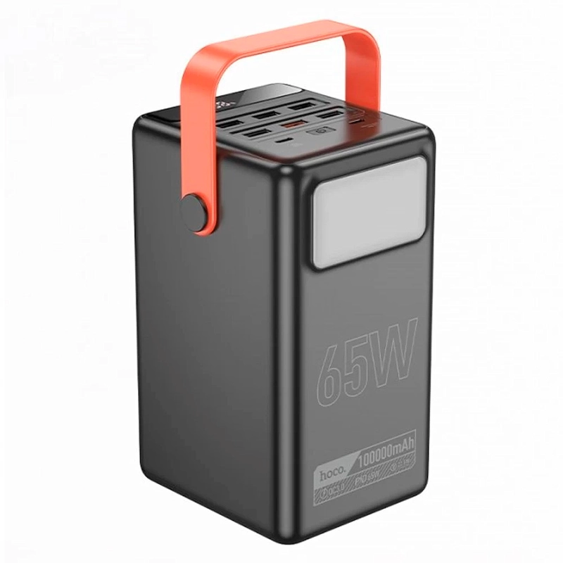 HOCO DB03 MAX POWER BANK CARGA RAPIDA 65W 100000 MAH CON LAMPARA - 3