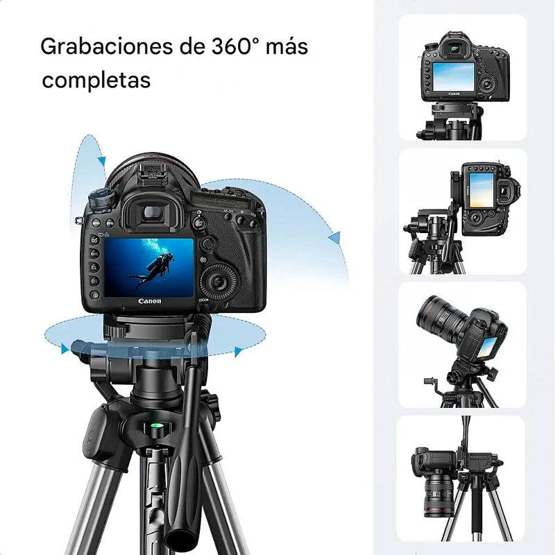 UGREEN LP661 TRIPODE PROFESIONAL PARA CAMARA CELULAR 1.75M - 2