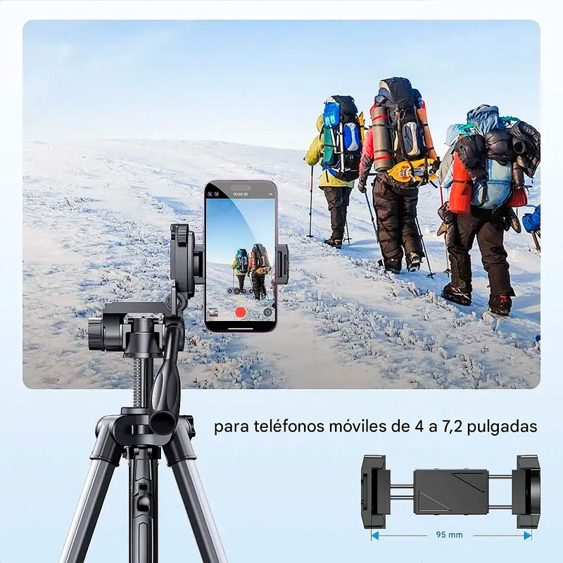 UGREEN LP661 TRIPODE PROFESIONAL PARA CAMARA CELULAR 1.75M - 8