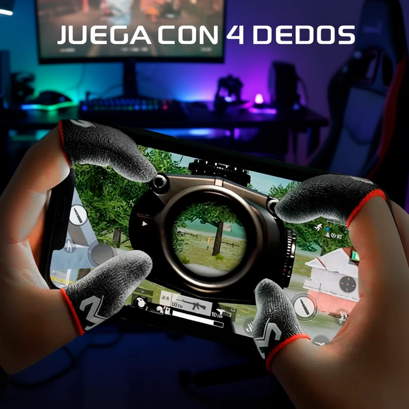 DEDALES GAMER  MEMO MÁXIMA PRECISIÓN Y CONTROL EN JUEGOS MÓVILES X 4 PARES - 3