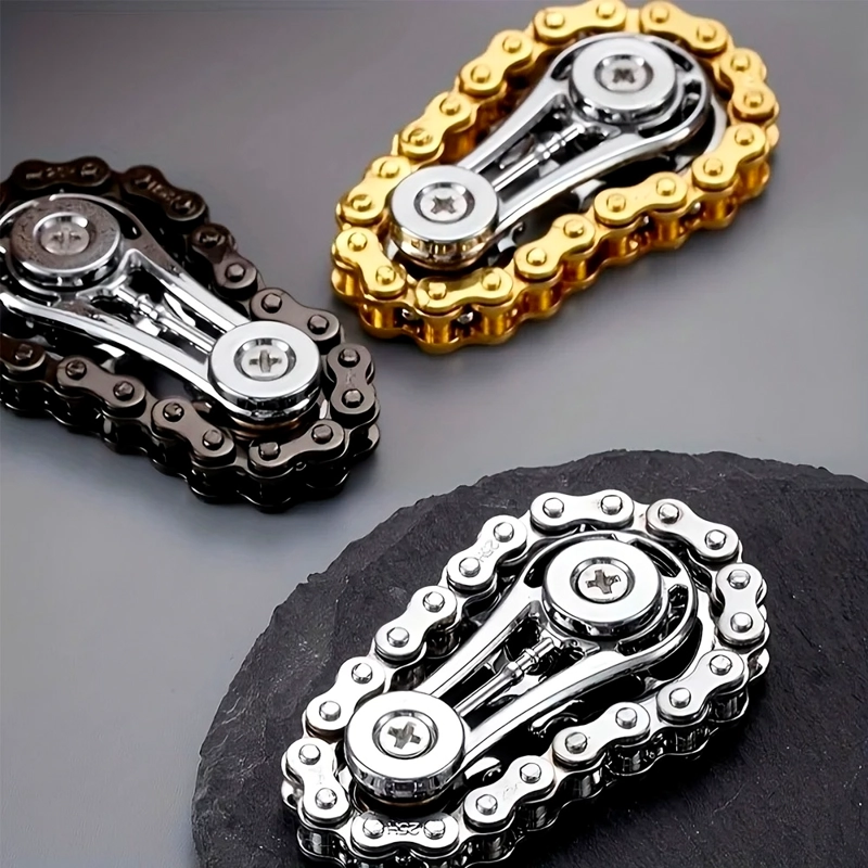 SPINNER DE ENGRANAJE DE MANO MODELO CADENA GIRATORIO - 6