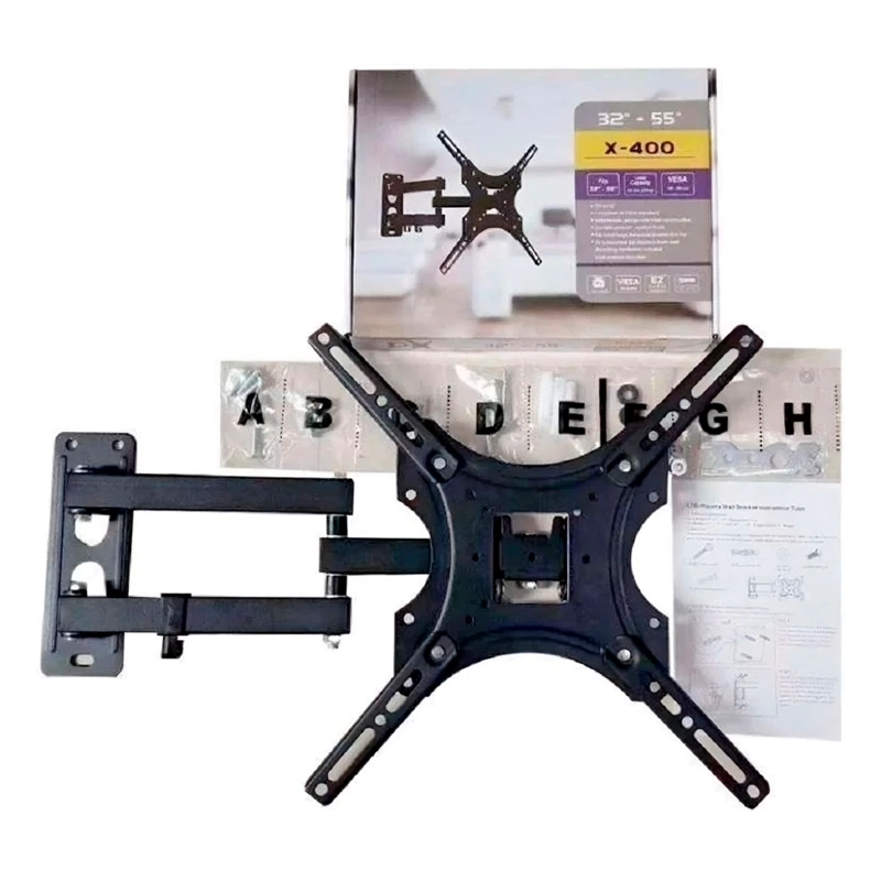 RACK PARA TV 2 EN 1 MÓVIL PLEGABLE PARA PANTALLA SMART 32-55 - 3