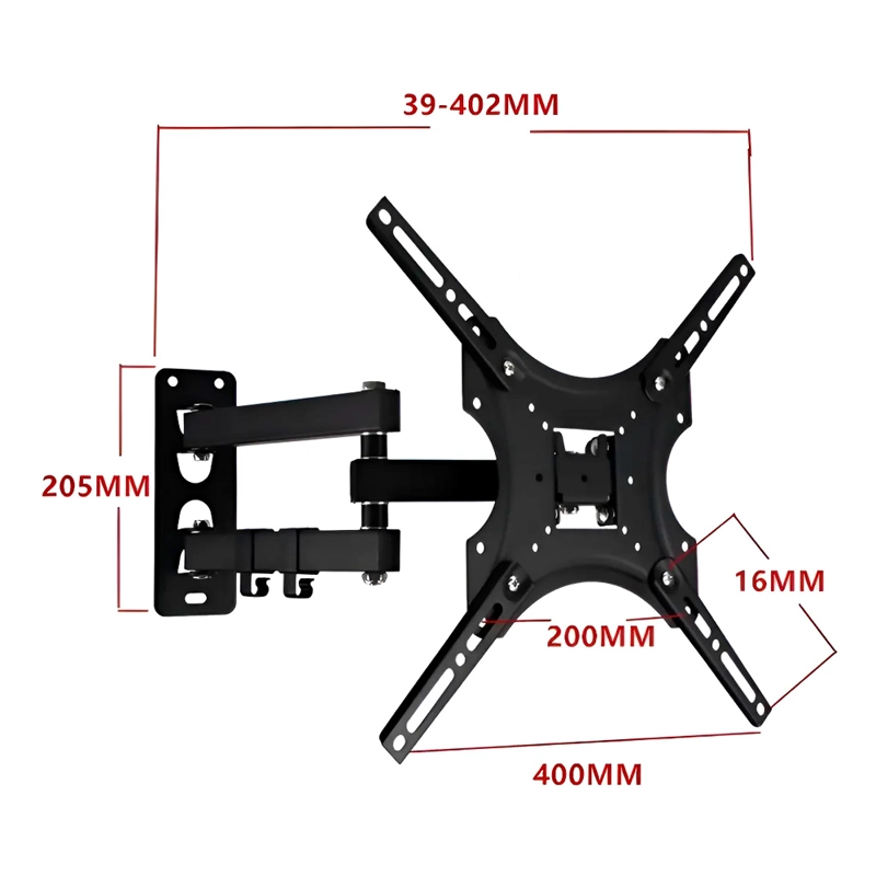 RACK PARA TV 2 EN 1 MÓVIL PLEGABLE PARA PANTALLA SMART 32-55 - 7