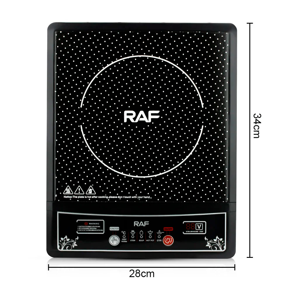 RAF R.8015 COCINA DE INDUCCIÓN 1 HORNILLA PANTALLA LED 2000W - 5