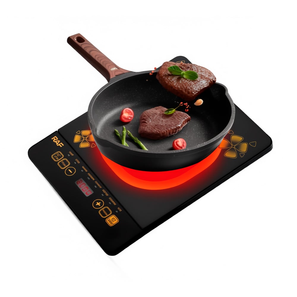 RAF R.8016 COCINA DE INDUCCIÓN 1 HORNILLA PANTALLA LED 2000W - 2