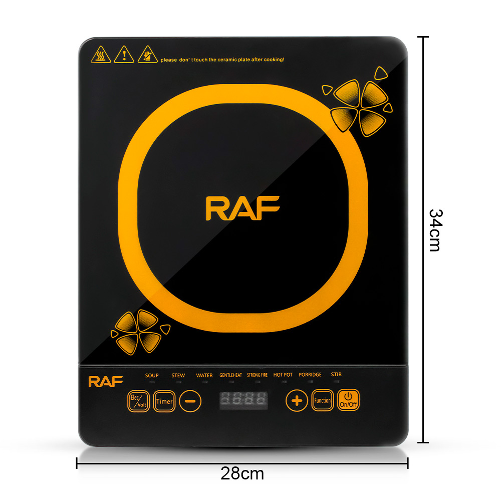 RAF R.8016 COCINA DE INDUCCIÓN 1 HORNILLA PANTALLA LED 2000W - 6