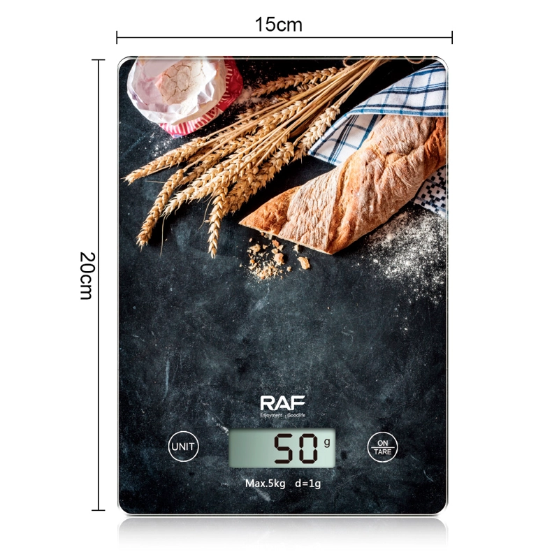 RAF R.10004 BASCULA DIGITAL BALANZA DE COCINA HASTA 5KG - 5