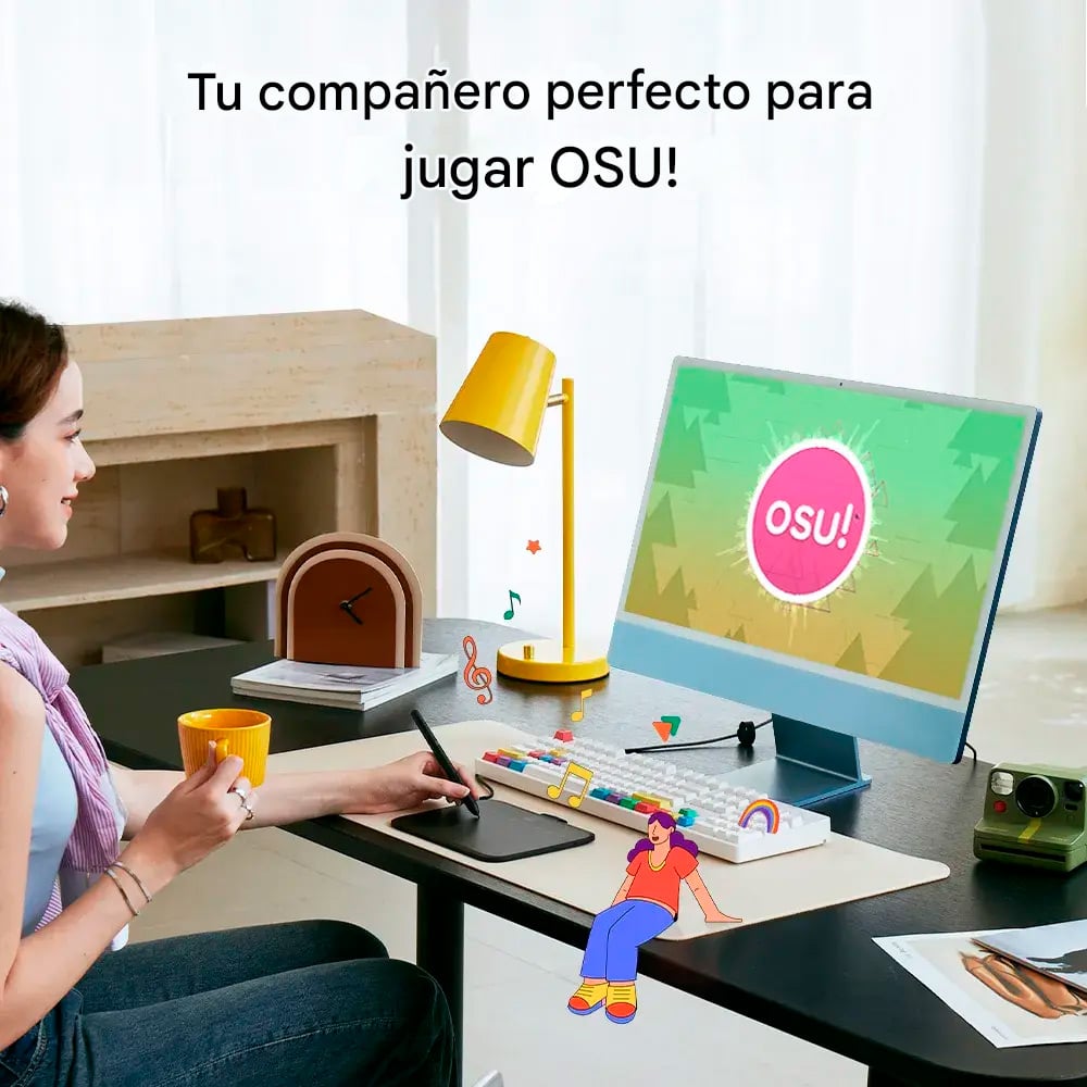 XP-PEN DECO 640 TABLETA GRÁFICA WINDOWS MACOS 13 14 ANDROID LEVEL 16384 - 9