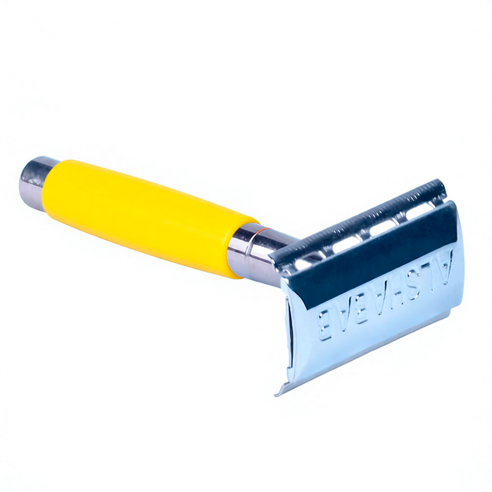 MAQUINALLA CLASICA PARA AFEITAR DOBLE FILO PESADO CON ESTUCHE - 6