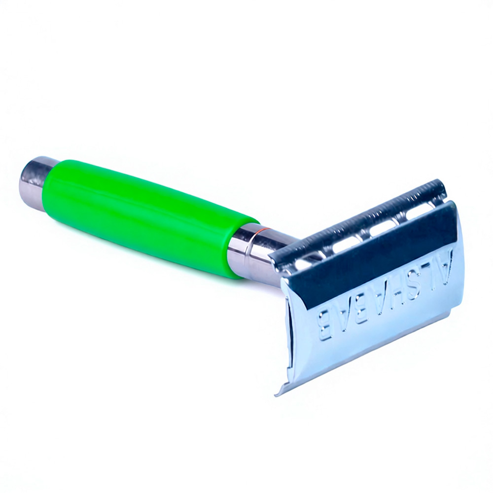 MAQUINA DE AFEITAR CLASICA  DOBLE FILO PESADO CON ESTUCHE - 2