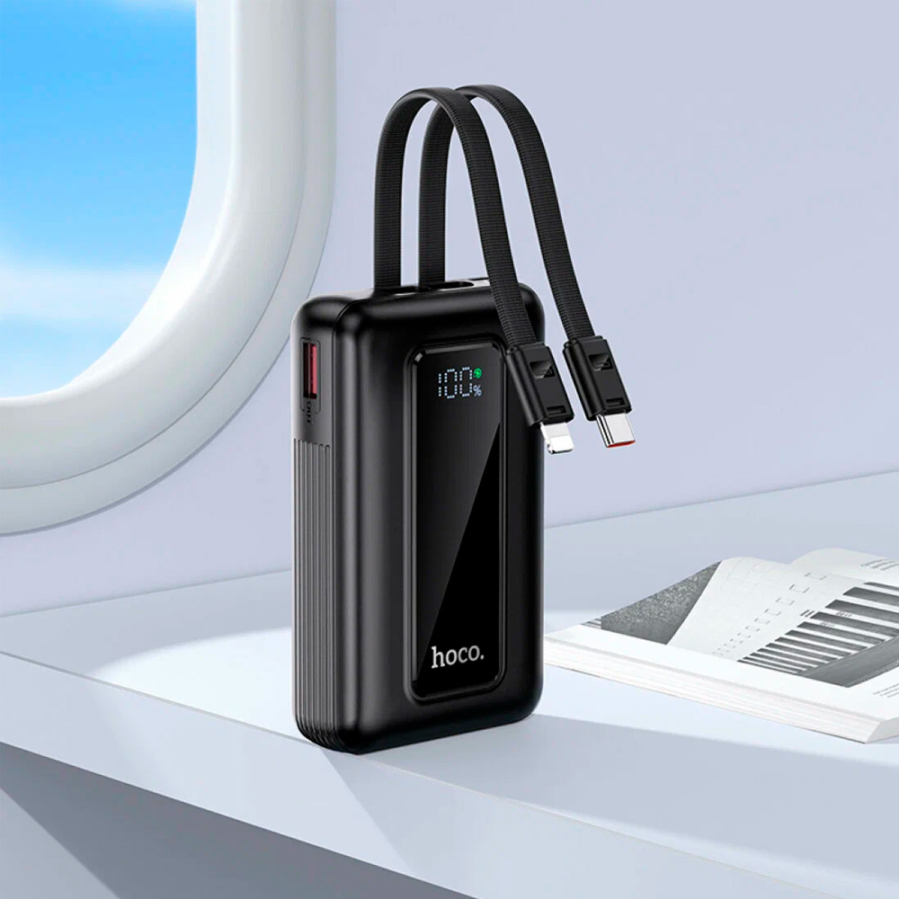 HOCO J162A POWER BANK PARA IPHONE Y ANDROID 22.5W 20000MAH - 5