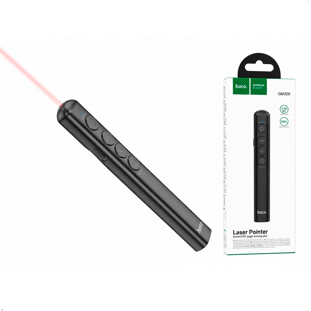 PRESENTADOR PUNTERO LÁSER HOCO GM200 CONTROL REMOTO - 7