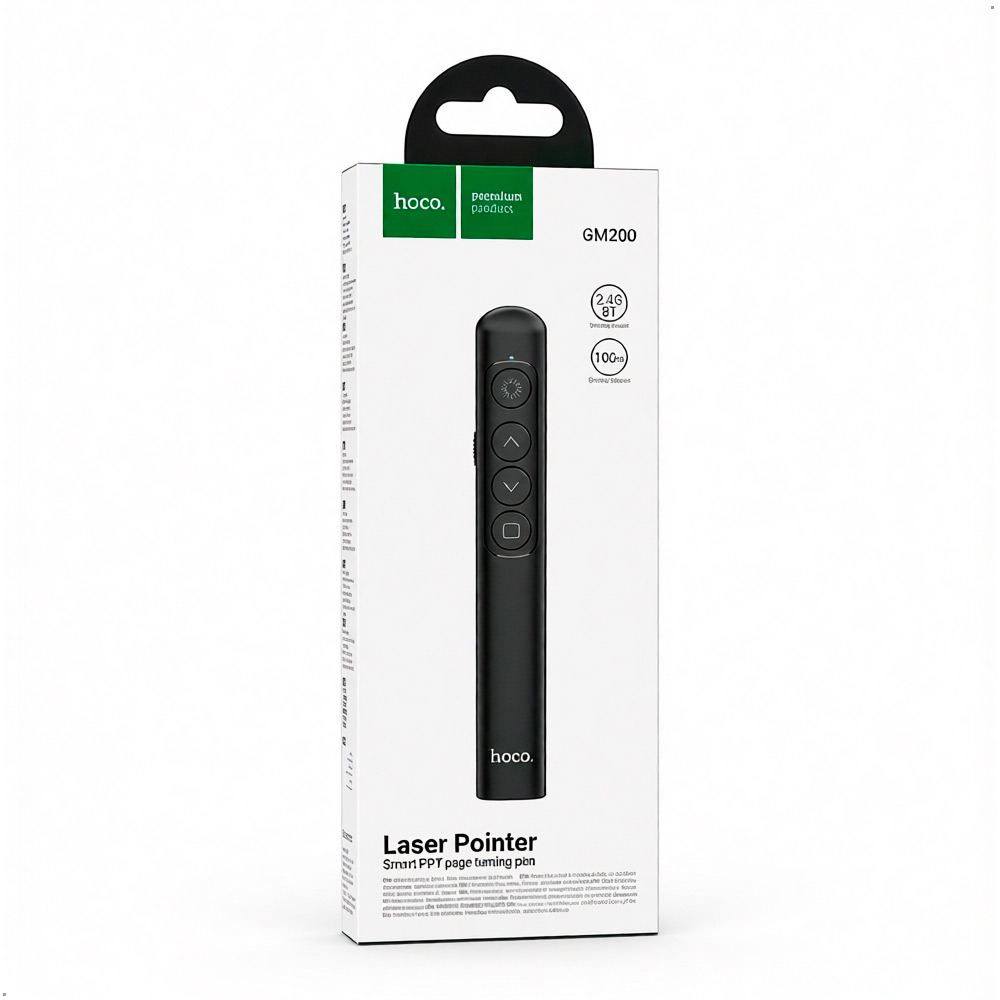 PRESENTADOR PUNTERO LÁSER HOCO GM200 CONTROL REMOTO - 8