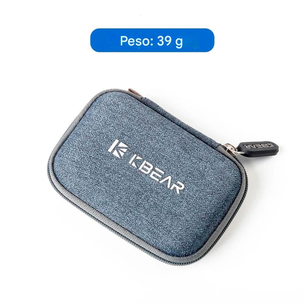 KBEAR ESTUCHE CON CIERRE FUNDA PARA AUDIFONOS AIRDODS, AIRPODS - 4