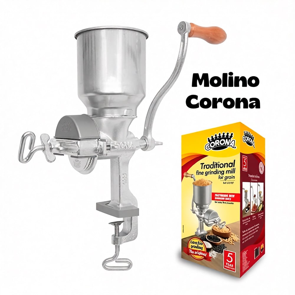 CORONA MOLINO PARA GRANO Y CAFE RESISTENTE DORADERO - 1