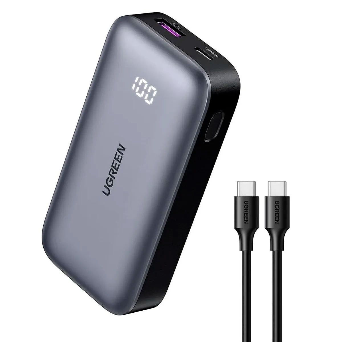 UGREEN PB502 POWER BANK 10000MAH 30W USB C- A CARGA RAPIDA - 1