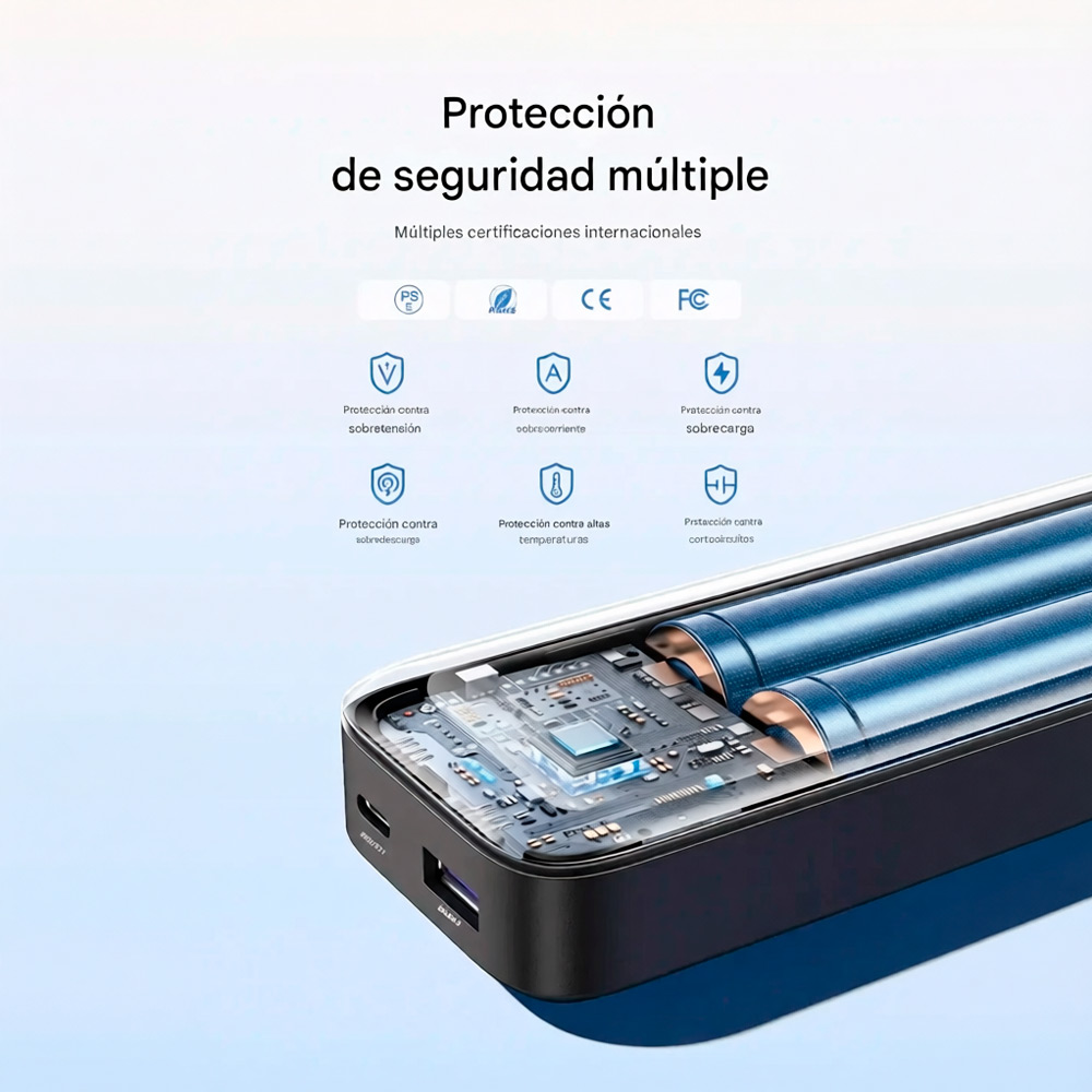 UGREEN PB502 POWER BANK 10000MAH 30W USB C- A CARGA RAPIDA - 6