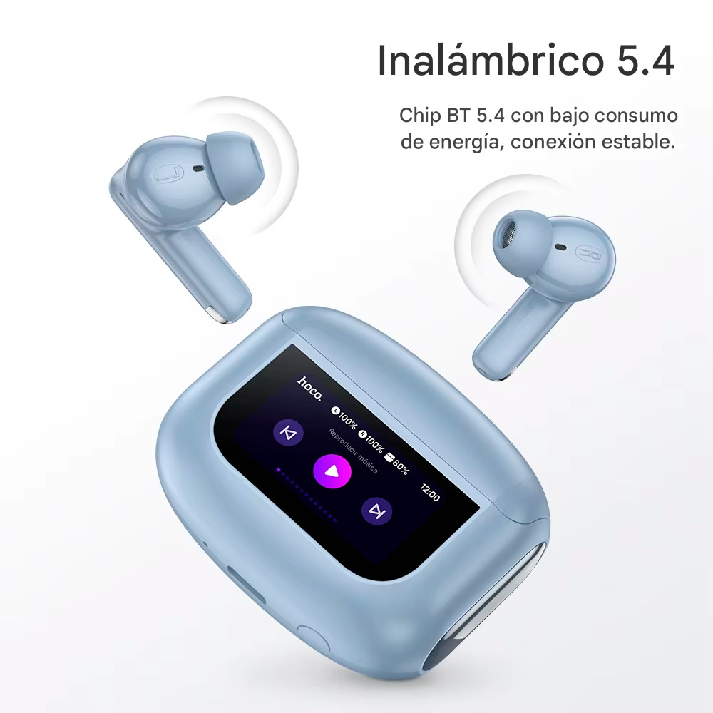 AURICULARES HOCO EQ21 TWS BT 5.4 CON PANTALLA TÁCTIL HI-FI - 7