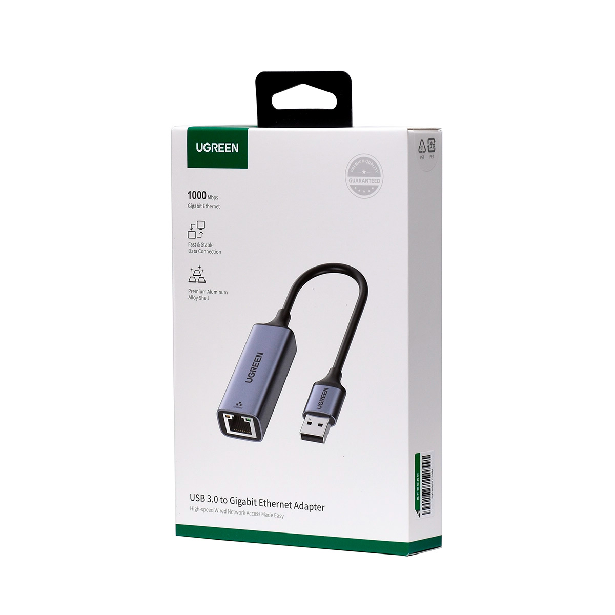 ADAPTADOR UGREEN USB 3.0 ETHERNET RJ45 WIN MAC LINUX CM209 - 2