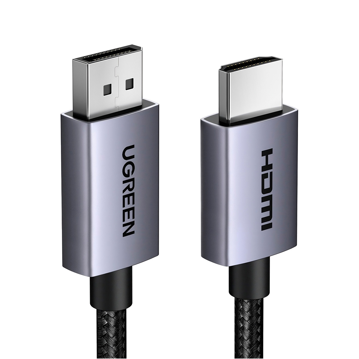 CABLE TRENZADO UGREEN DP125-35845 DISPLAYPORT A HDMI 4K DE 5M - 7