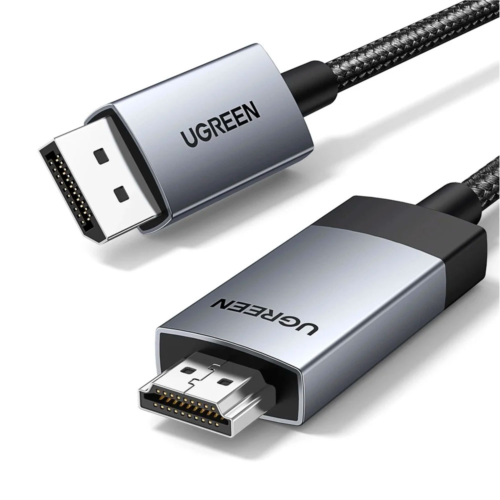 CABLE UGREEN DP119 DISPLAYPORT A HDMI ULTRA HD 4K 3M 18GBPS - 10