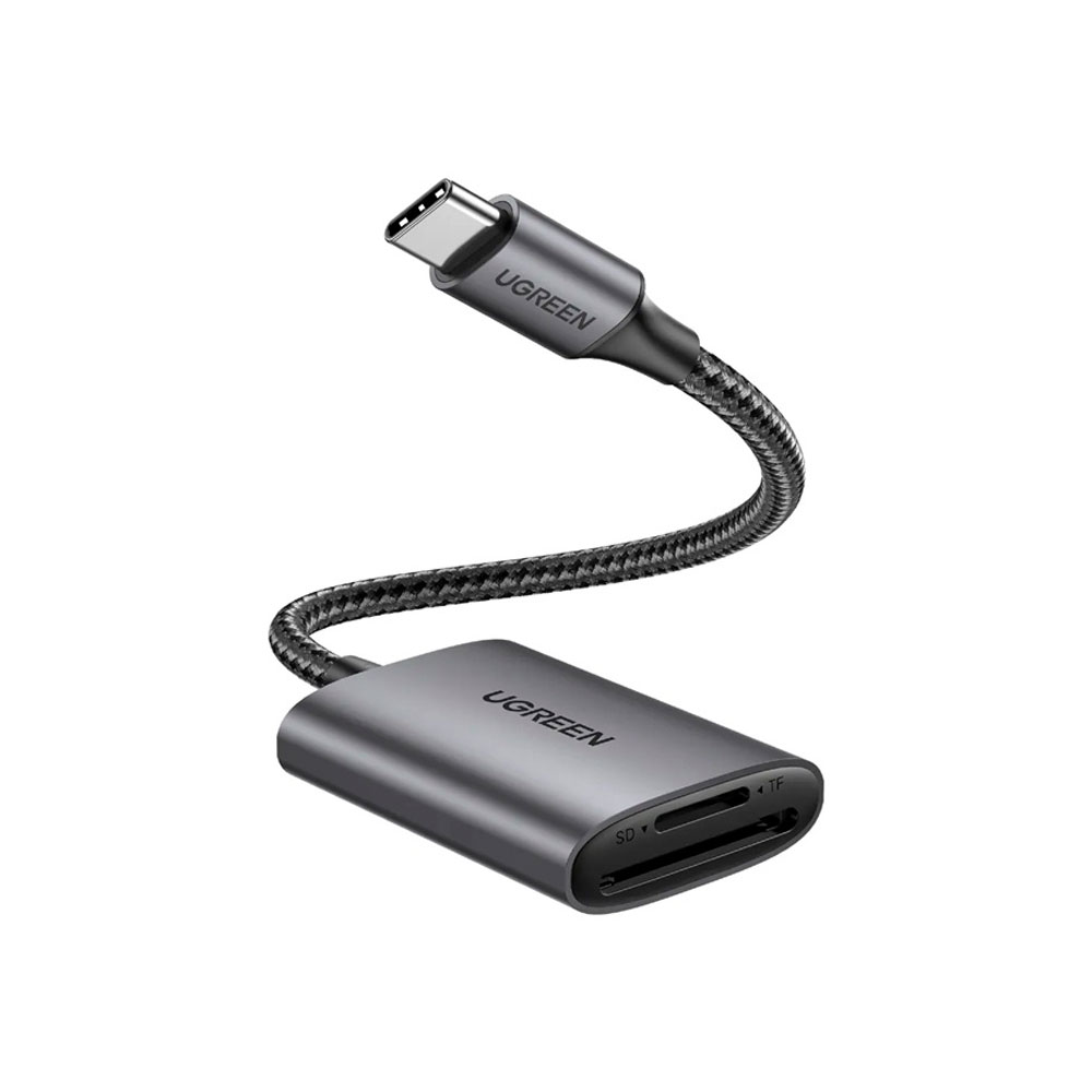 LECTOR DE TARJETA UGREEN CM401 USB-C 2 EN 1 PARA SD MICRO SD - 2
