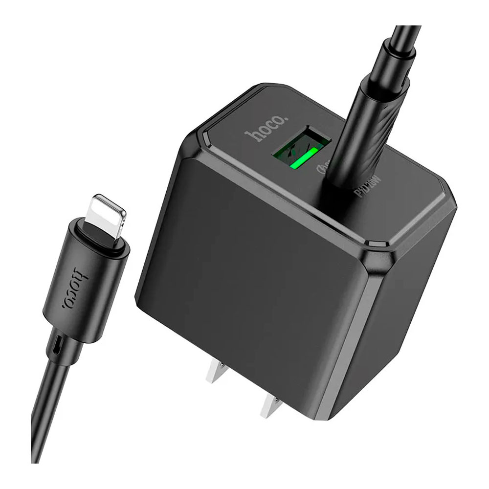 CARGADOR HOCO C157 PD 30W QC 3.0 DOBLE PUERTO + CABLE USB-C - 4