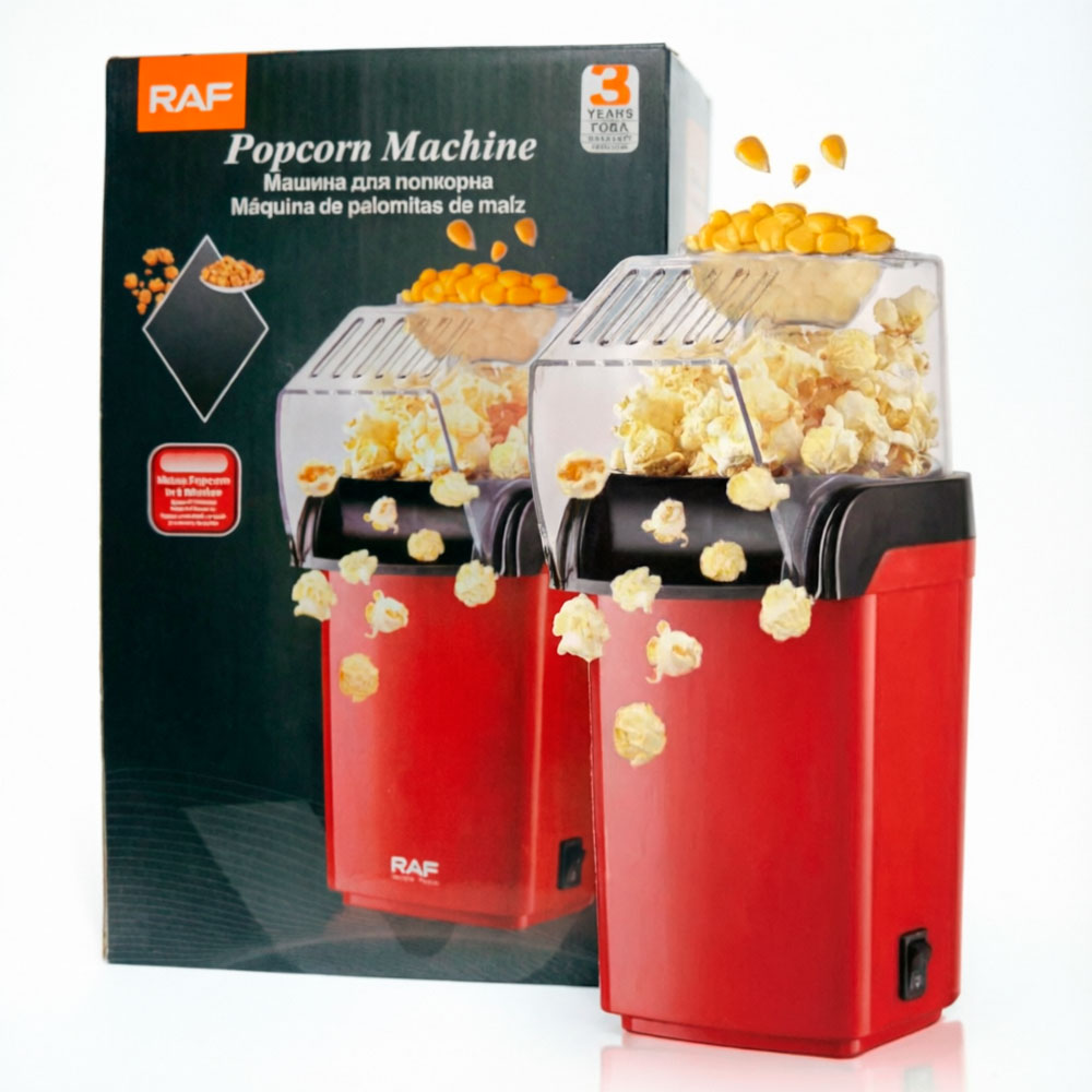 MÁQUINA PARA POP CORN CANCHITAS MAIZ 2 L 1200W RAF R.9014 - 1
