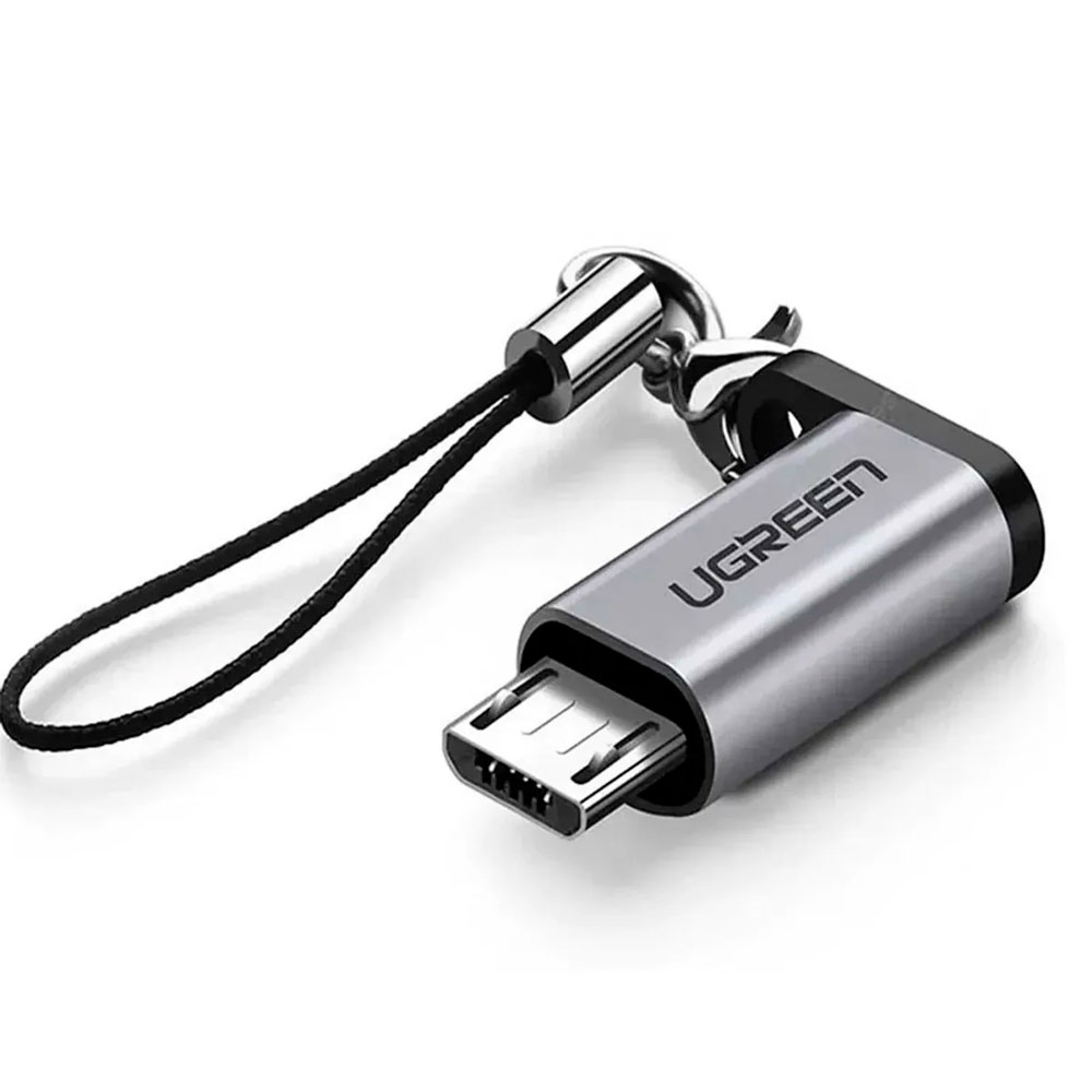 ADAPTADOR UGREEN MICRO USB MACHO A USB TIPO C HEMBRA OTG - 5