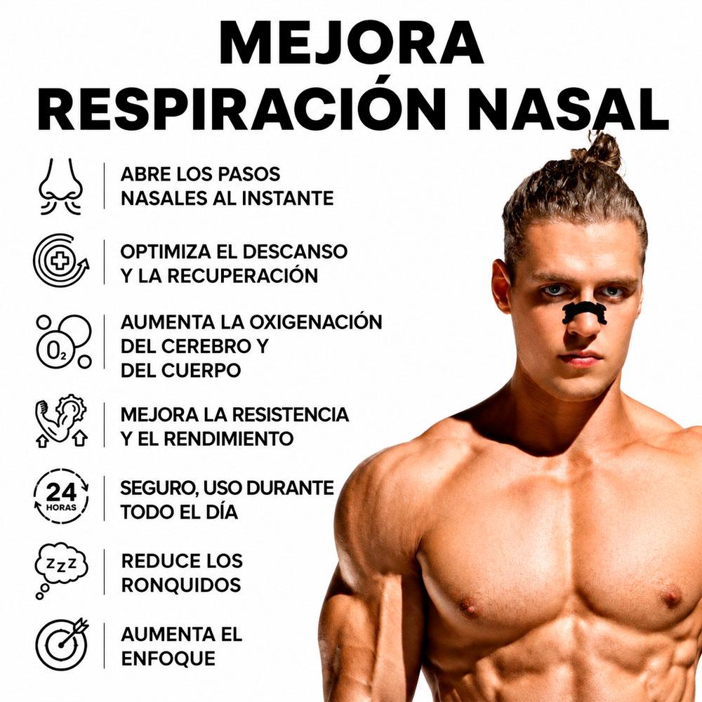 TIRAS NASALES ADHESIVAS X30 UNIDADES ANTIRRONQUIDOS - 7