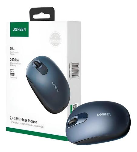 UGREEN MU105 MOUSE INALÁMBRICO 2.4GHZ CLIC SILENCIO 2400DPI - NEGRO - 1