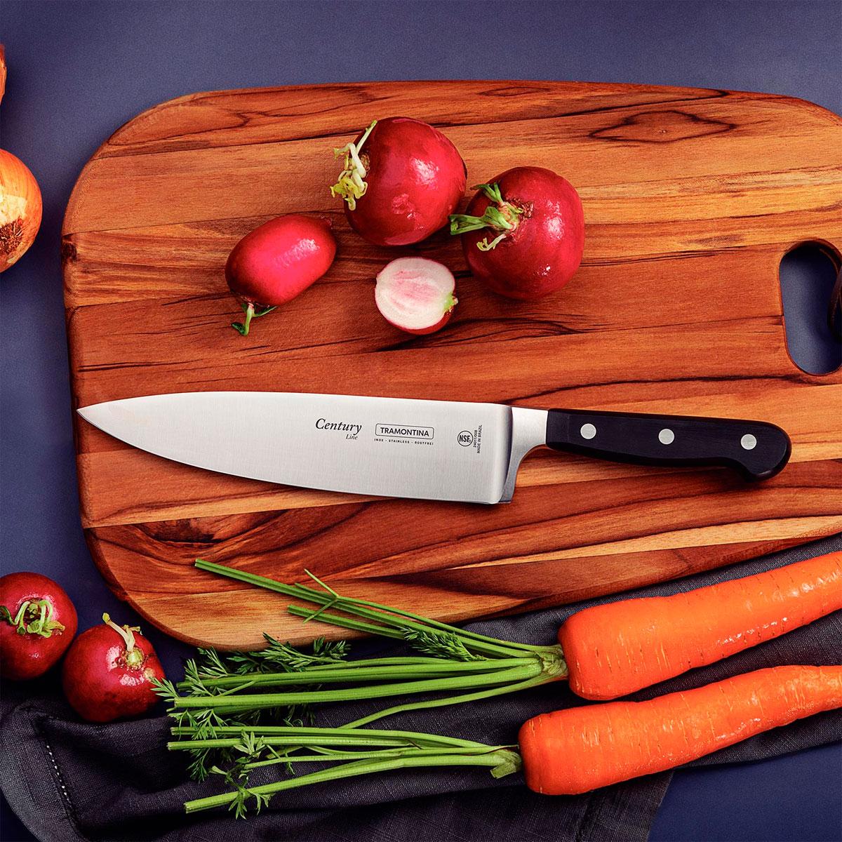 CUCHILLO CHEF TRAMONTINA CENTURY 20CM ACERO INOXIDABLE - 3