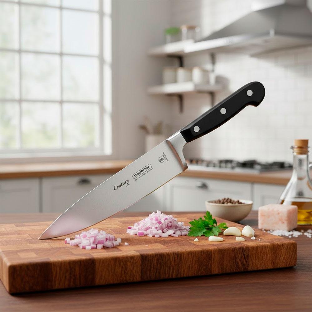 CUCHILLO CHEF TRAMONTINA CENTURY 20CM ACERO INOXIDABLE - 5
