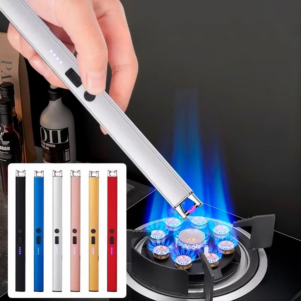 ENCENDEDOR ELÉCTRICO RECARGABLE USB PLASMA ANTIVIENTO - 3
