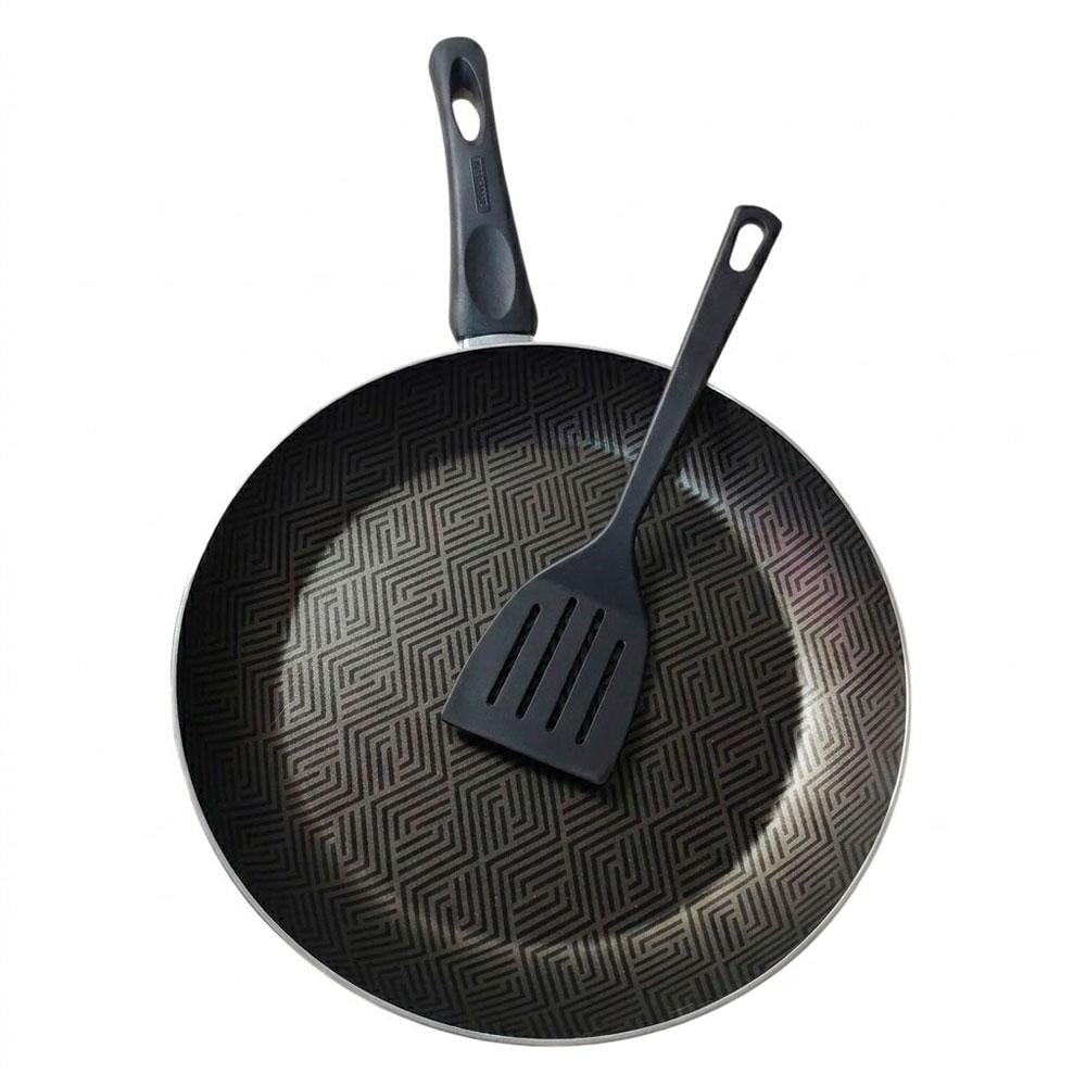SARTÉN TRAMONTINA PARIS 20CM ANTIADHERENTE CON ESPÁTULA - 1