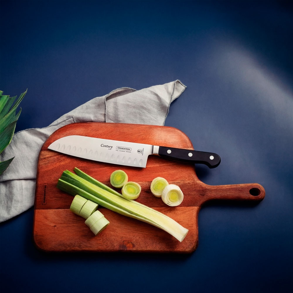 CUCHILLO SANTOKU ULTRACORTE  TRAMONTINA 7' ACERO INOX - 5