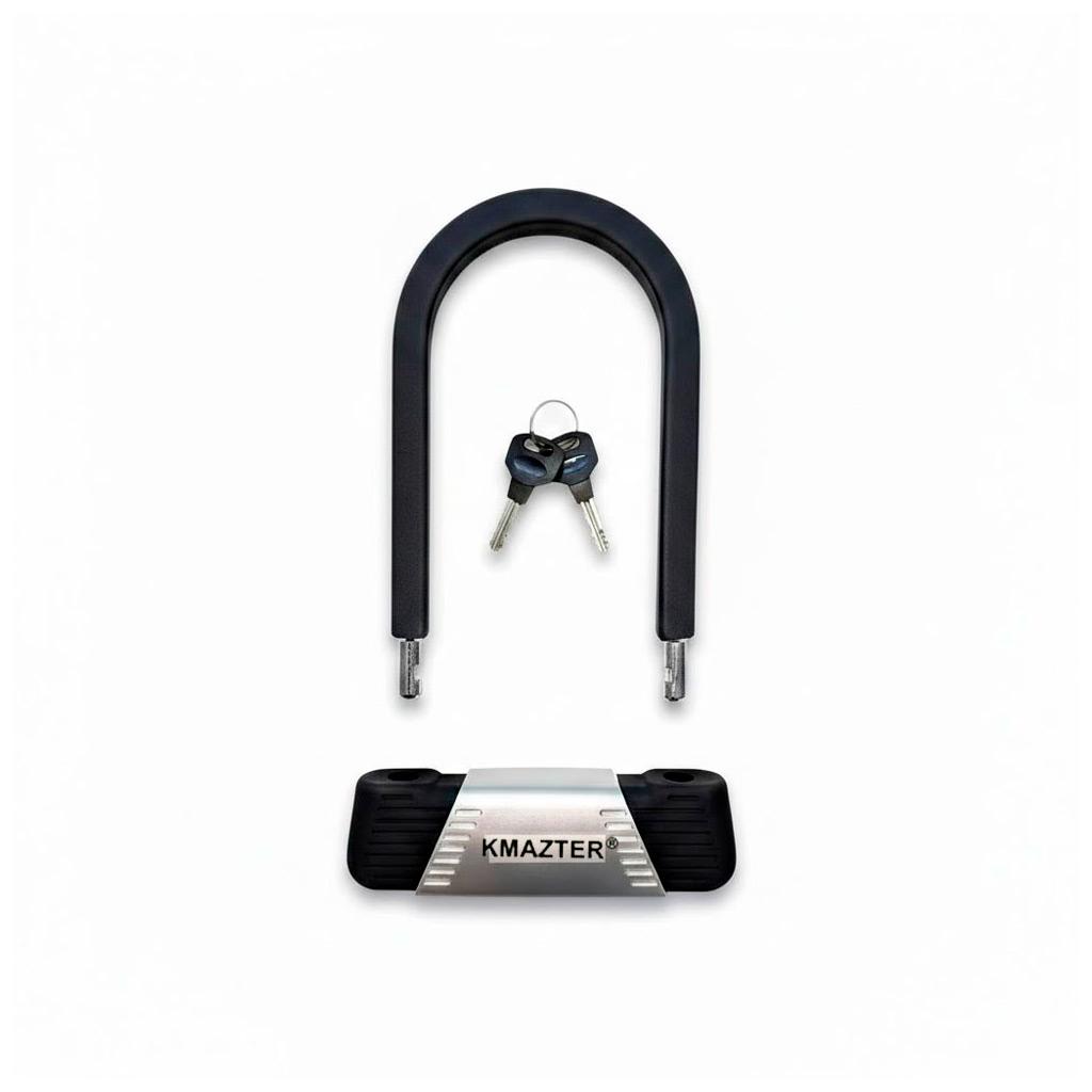 CANDADO EN U KMAZTER MT82805 ACERO REFORZADO 170X320MM - 1