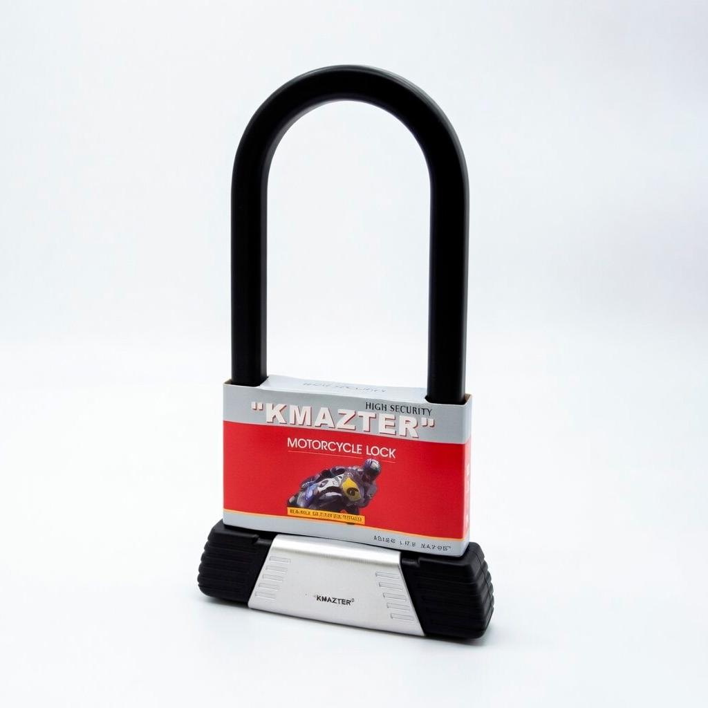 CANDADO EN U KMAZTER MT82805 ACERO REFORZADO 170X320MM - 2
