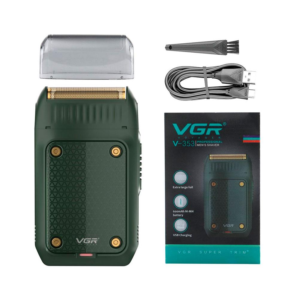 AFEITADORA VGR V353 PROFESIONAL RECARGABLE USB HOMBRE - 1