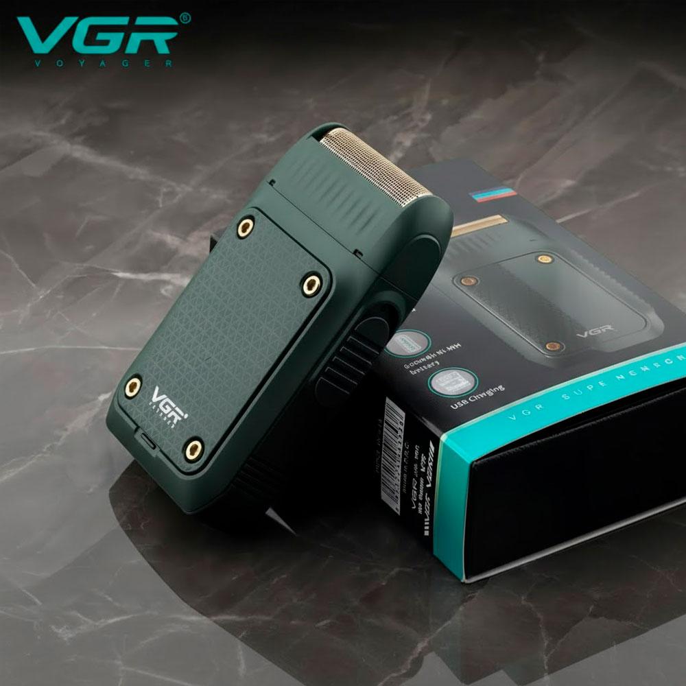 AFEITADORA VGR V353 PROFESIONAL RECARGABLE USB HOMBRE - 3
