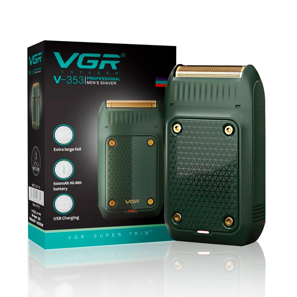 AFEITADORA VGR V353 PROFESIONAL RECARGABLE USB HOMBRE - 5