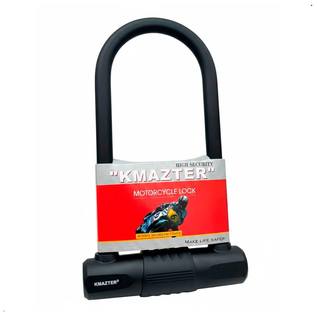 CANDADO U ANTIRROBO KMAZTER MT82810 PARA MOTOCICLETA - 1