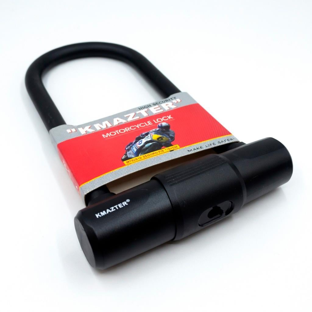 CANDADO U ANTIRROBO KMAZTER MT82810 PARA MOTOCICLETA - 2