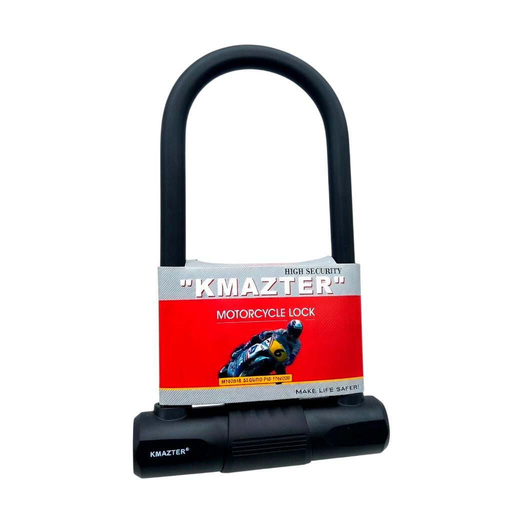 CANDADO U ANTIRROBO KMAZTER MT82810 PARA MOTOCICLETA - 7
