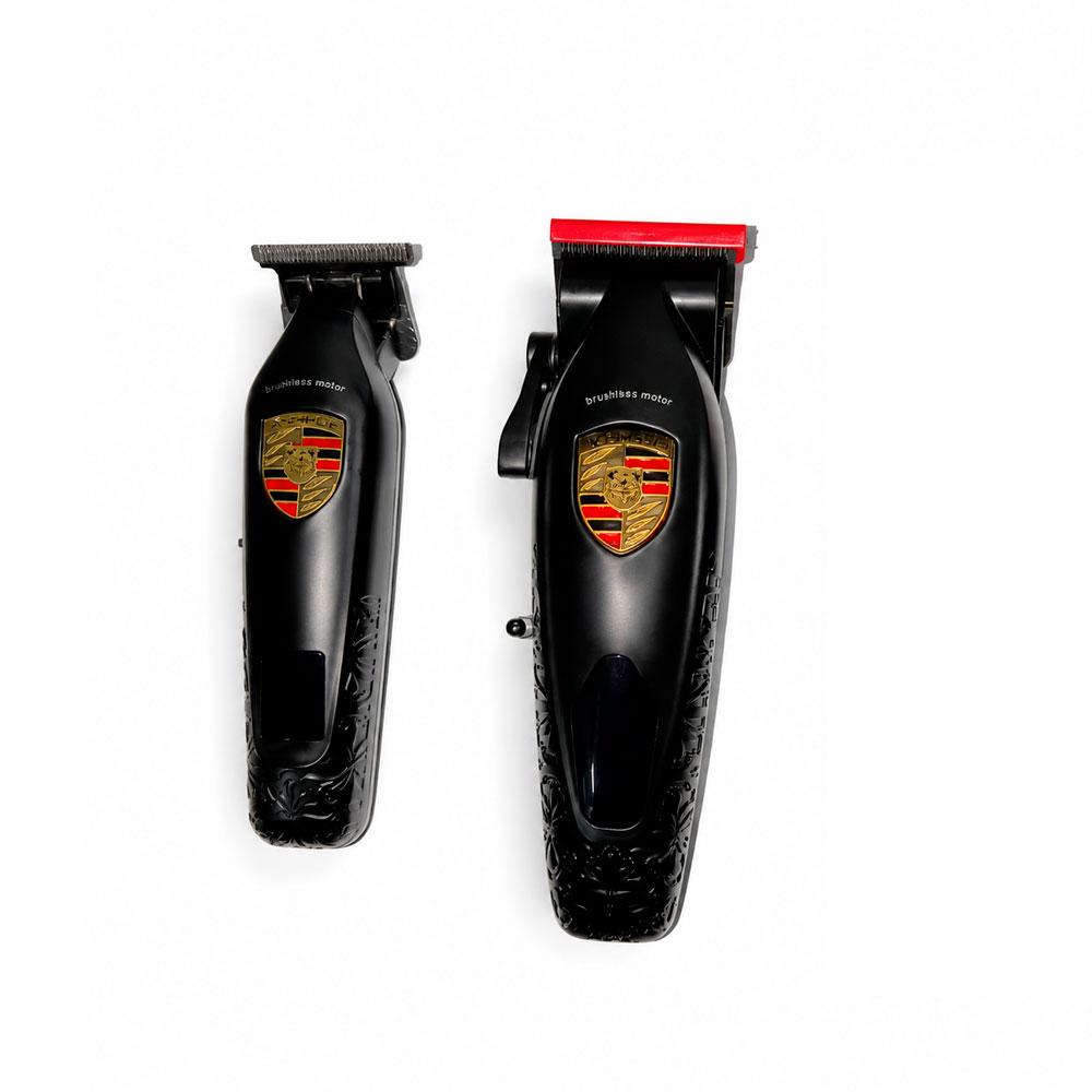 KEMEI KM-2365 KIT CORTADORA Y TRIMMER PROFESIONAL INALÁMBRICO - 3
