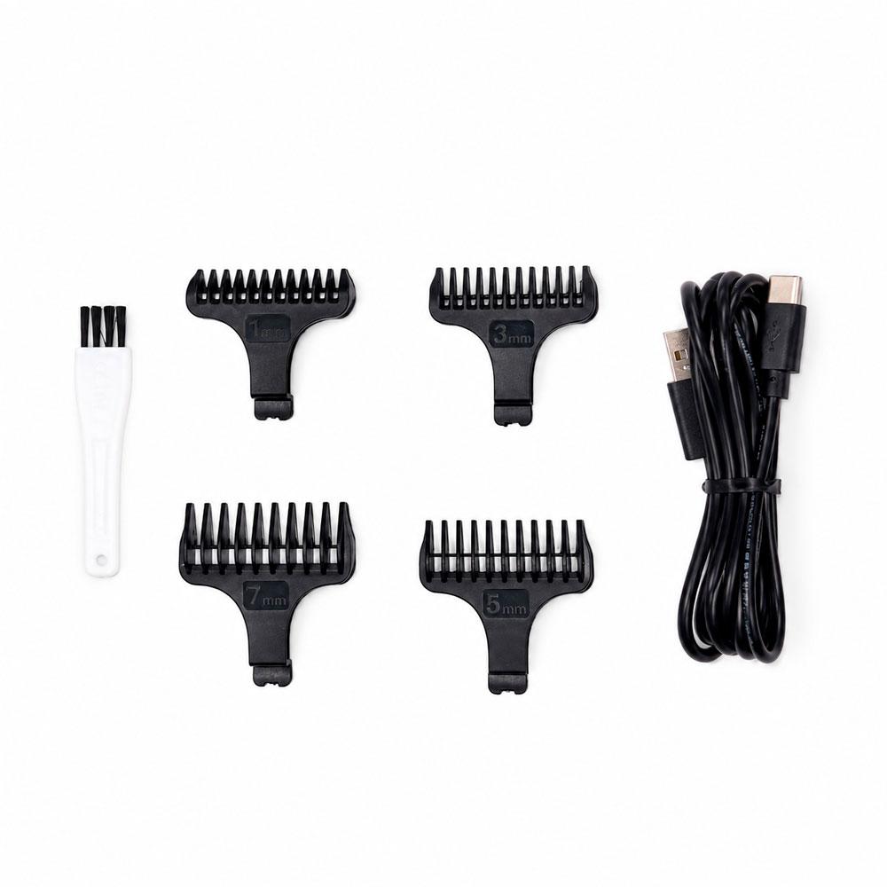 KEMEI KM-2365 KIT CORTADORA Y TRIMMER PROFESIONAL INALÁMBRICO - 4